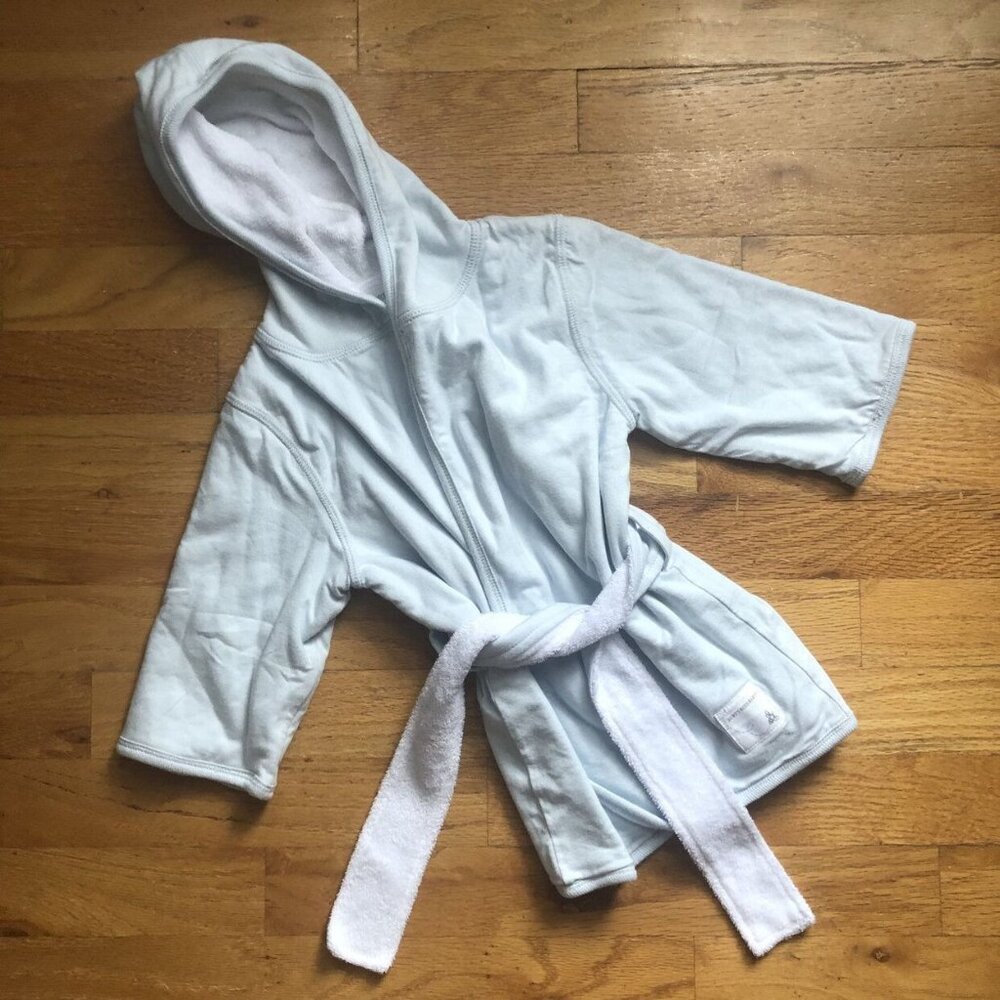 Burts Bees One Size Infant Bath Robe Nwot